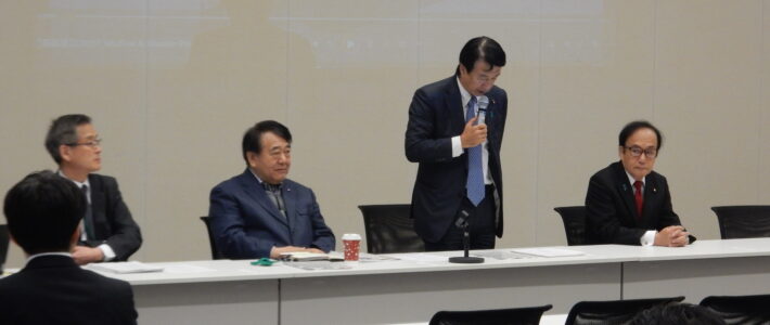 医療・防災産業創生推進議員連盟（会長 齋藤健 衆議院議員）の総会に出席致しました