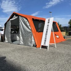 令和７年度群馬県総合防災訓練に出展しました